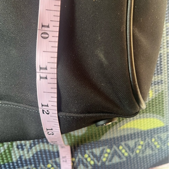 Coach Black Leather Canvas Twill Laptop Bag **fits 15” laptop - Picture 12 of 12